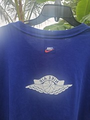 Men’s Size 3XL Nike Jordan Rare Air Distressed Shirt Deep Royal Blue IB3130-485