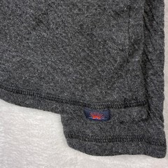 Faherty Cloud Henley Shirt Men XL Charcoal Gray Heather Preppy Outdoor Huckberry