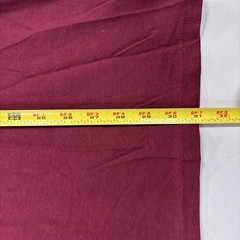 Vintage Russell Athletic Blank Plain T-Shirt Maroon Mens Large 90’s Made In USA