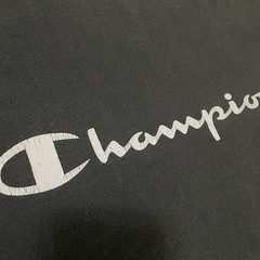 Champion Men’s Classic Jersey T-Shirt Black – XXL Vintage 90s Made In USA Tag