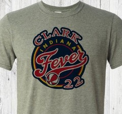 Clark 22 – Indiana Fever – Caitlin Clark – WNBA – Adult, Youth & Toddler Sizes