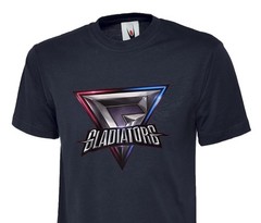 Gladiator T-Shirt Top Tee -TV Show Inspired Ready Battle Games Gift Tee tops Uk