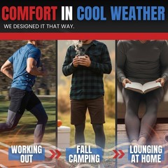 Real Men 28in Modal Leggings V-Fly B Pouch Sm 2pk Blk/Gry Long Johns for Men …