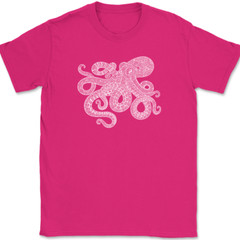 Octopus Mandala T-Shirt Deep Ocean Beautiful Pattern Gift Graphic Tee