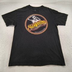 Suavecito Graphic Casual Short Sleeve Crew Neck T Shirt Mens Size Large L Black