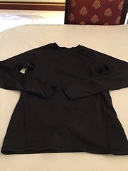 Lot Of 2 T-shirt Man Long Sleeves Size M Red/ Black