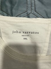 John Varvatos Biker Heart Graphic Tee with Artistic Print Casual Weekends XXL