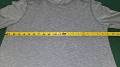 Orvis Classic Collection Men’s Medium Blue grey Knit Long Sleeve T-Shirt
