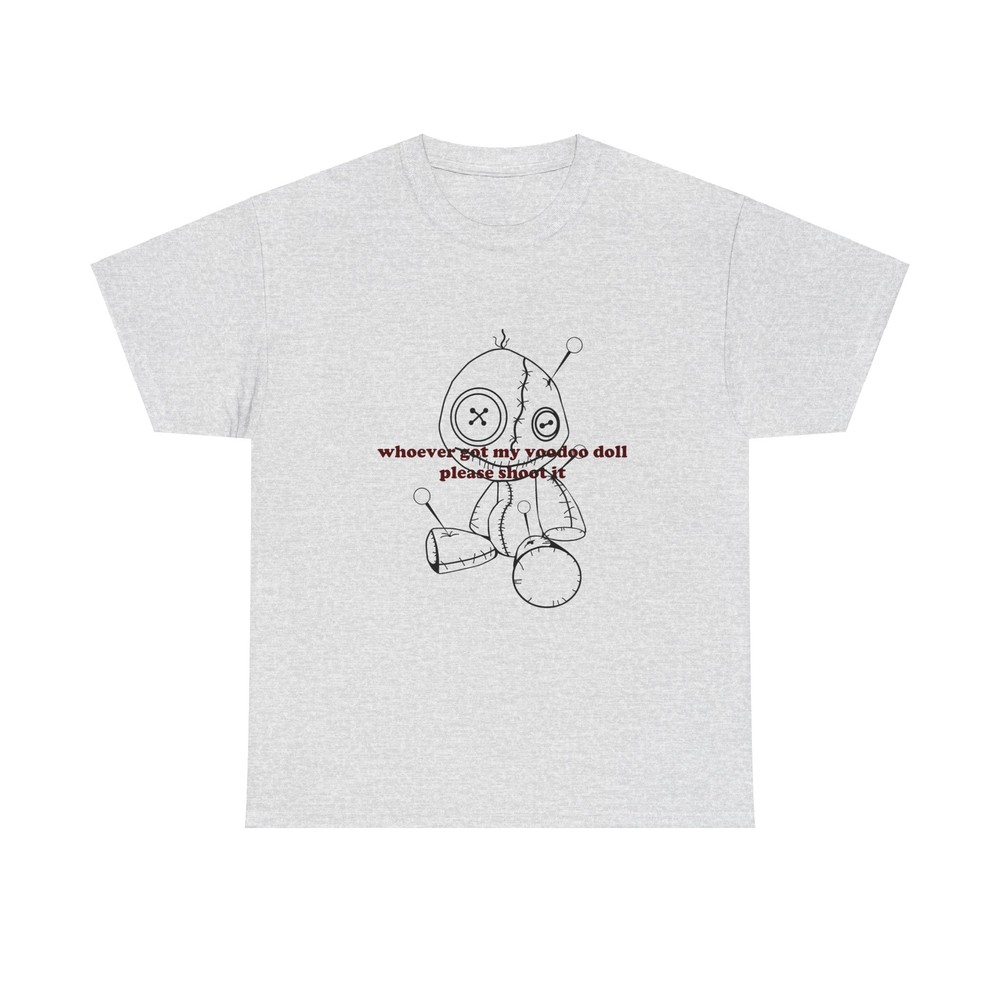 Lustiges T-Shirt Oberteil als Geschenk “Whoever got my doll please “