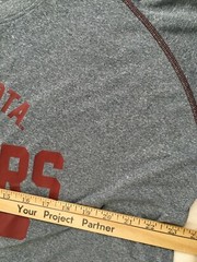 Pro Edge T-Shirt Men’s Size XL Gray Minnesota Gophers Athletic Department NWT!