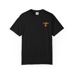 Funny Rooster F-CAW-F Meme T-shirt, Chaotic Chicken Graphic Tee T-Shirt