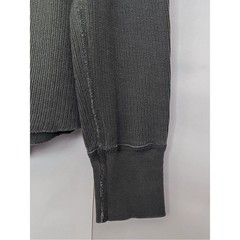 Buck Mason Mens Vintage Thermal Surplus Tee Long Sleeve Waffle Size Medium Gray