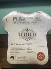 Compressed Australia T-shirt Size Large 2017