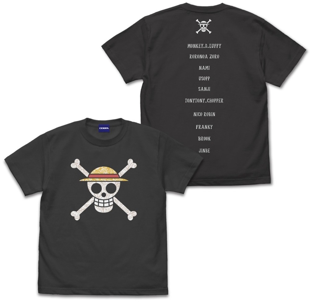 Straw Hat Pirates Pirate Flag Paisley T-Shirt [One Piece] Cospa