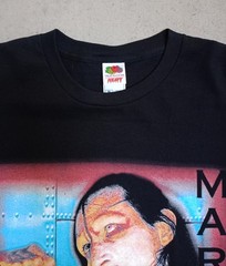 VINTAGE 2003 MARILYN MANSON T-SHIRT – THE GOLDEN AGE OF GROTESQUE-XL-MINT FOTL