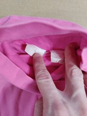 Vtg Pink Turtle Neck Single Stitch 20 Pit 25 Long No Size Tag No Brand