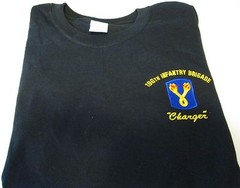 3RD ARMORED CAVALRY REGIMENT “BLOOD & STEEL” EMBROIDERED LEFT CHEST SHIRT