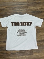 Gucci Mane vs. Young Jeezy Cactus Jack 2020 rap tee white Travis Scott M