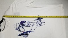 JORDAN XI RETRO 11 CONCORD SHIRT ICEY SOLES WHITE RARE NEW 480613-100 (SIZE 4XL)