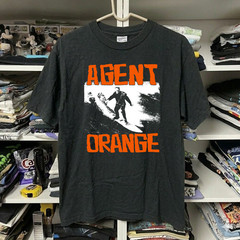 Agent Orange Style Punk Surf Rock Retro Vintage Graphic T-Shirt S-5XL