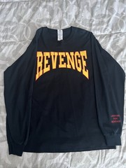 Drake Revenge Summer Sixteen Long Sleeve T Shirt Men’s Large Black OVO Iceman