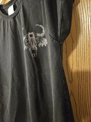ALLEGORY HOUSE Revenge Series Shirt XL Heavyweight Black Misfits Outcasts Skull