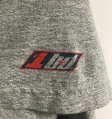 Big Daddy Men’s Sz 3XL Graphic Print 1 bd Logo Contrasting Trim Red Grey T-shirt