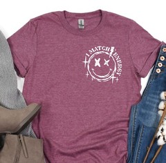 I Match Energy Tshirt , Oversize Shirt, Positive Vibes Tshirt, Gift Tee