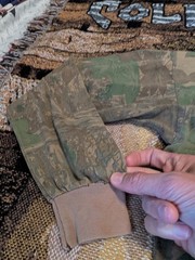Ace Sportswear Vtg. 80’s Men’s Trebark Camo Long Sleeve Crew Neck T-Shirt L