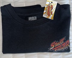 Street Fighter Video Game Graphic Black T Shirt/Size Large/Mens/Brand New