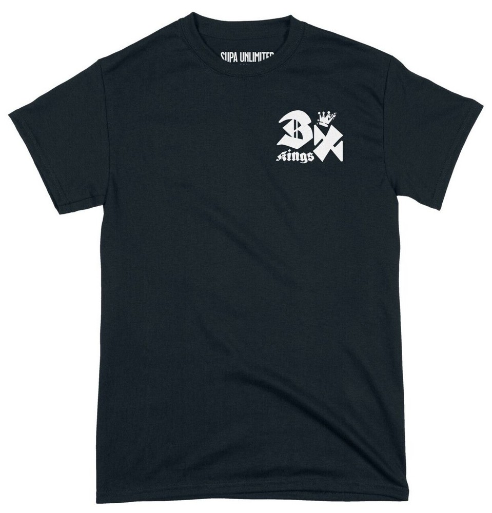 Urban Supa Streetwear The Bronx Kings BX Design Graphic Hip Hop Men’s T Shirt