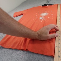 Mens Orange T-Shirt Size Medium Let The Sun Warm Your Soul Let The Moon YourMind