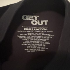 Get Out 2017 Jordan Peele Horror Movie Mens T-Shirt Large