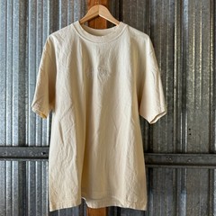 Shaka Wear Pale Yellow Super Max Heavy Streetwear Cotton T Shirt Men’s Large
