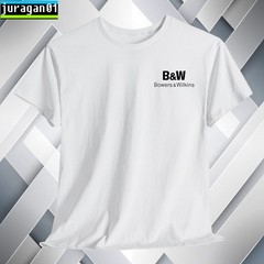 B&W Bowers & Wilkins Audio T-Shirt Logo Many Colors Size S to 5XL Made in USA