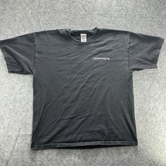 Vintage Concord Shirt Mens XL Black Live Status Airline Promo Tee Gildan y2k