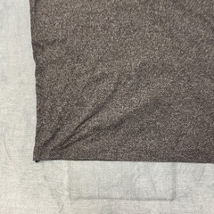 Express Henley Shirt Mens Large Charcoal Gray Short Sleeve Stretch Chest Pocket