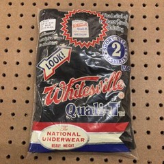 WHITESVILLE T-SHIRT WV73544 2-PACK Black Toyo Enterprise NEW