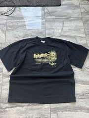 Carnival Bahamas Graphic Print Logo T-Shirt Men’s 2XL Black Cotton Crew Neck