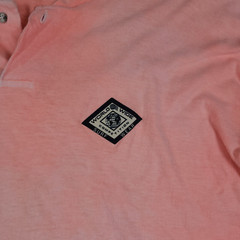 Vintage World Wide Competition Henley Mens XLT Peach Made in USA Distressed 90s
