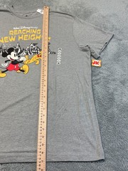 NEW Disney Shirt Adult Large Gray Mickey Mouse Pluto Icons WDW New Heights Parks
