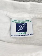VINTAGE Coed Naked Bartending Shirt Mens Extra Large Beer Bar Drink Adult A02