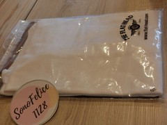 The Flat Head FN-THC-001 3 needles one off T-shirt THC PLAIN FLATHEAD WHITE NEW