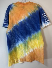 Switch Remarkable Men’s XL Tie Dye Zipper Thrashed Shirt New With Tags NWT