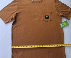 John Deere Workwear Pocket T-Shirt Logo 100% Cotton Farm Utility Tee Size Medium