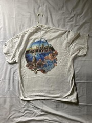 Vintage Hard Rock Cafe St Louis Shirt Mens XL White Graphic Double Sided 90s