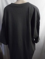 EXTRA LONG T-SHIRT SLEEP SHIRT SHORT GRAY CREW NECK COTTON T SHIRT M /L