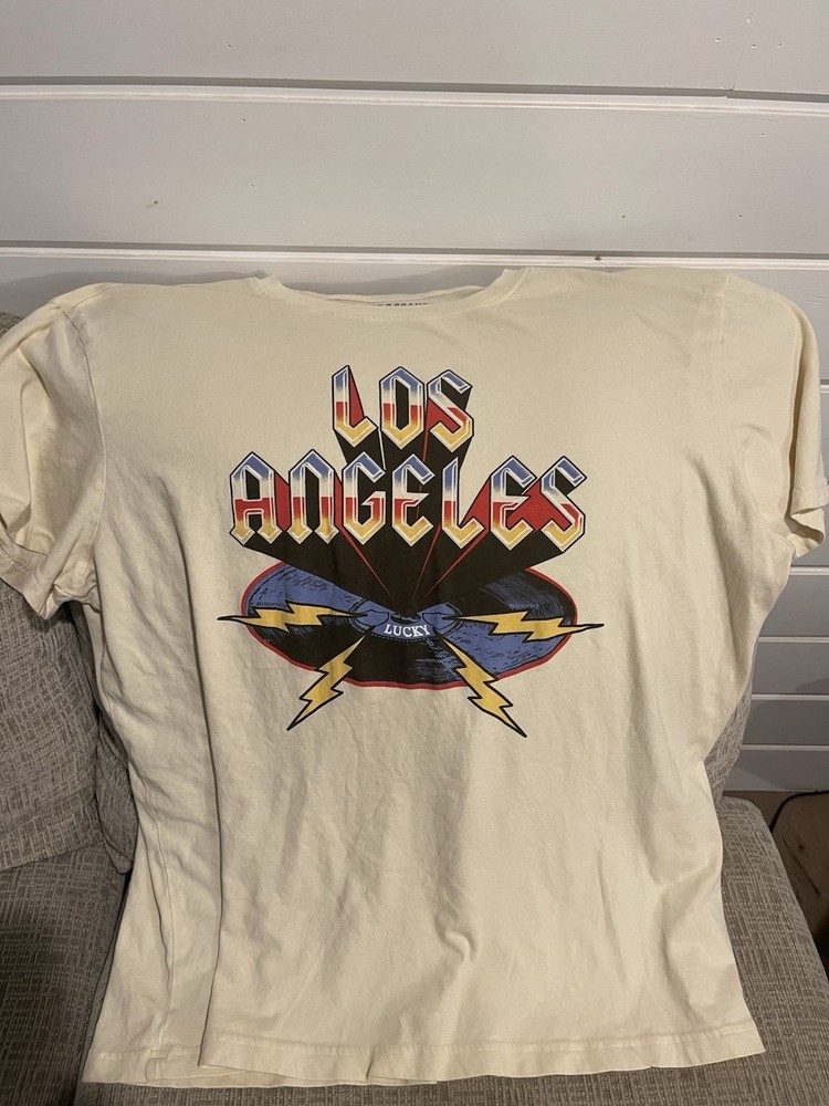 Cool Lucky Brand Los Angeles Graphic Tee
