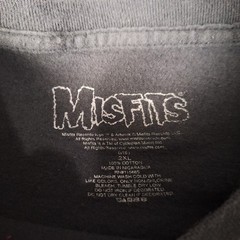 The Misfits Fiend Club Distressed T-Shirt Size 2XL Graphic Tee Short Sleeve