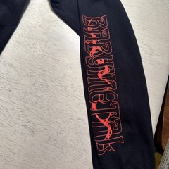 BabyMetal Kawaii Foxes U.S. Tour Long Sleeve Graphic Tee Black Mens M EUC